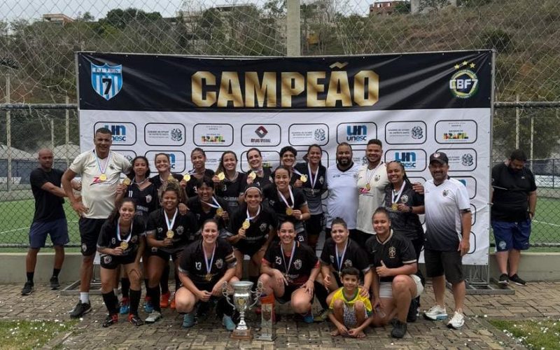 Physical Feminino conquista título estadual de Futebol 7 Society com goleada na final